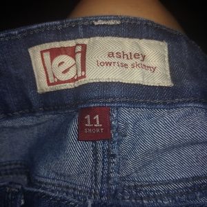 L.e.i. Ashley Low rise Skinny (short/petite)